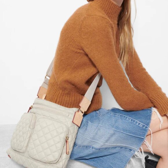 MZ Wallace Quilted Mia  Color: Atmosphere - Picture 5 of 6